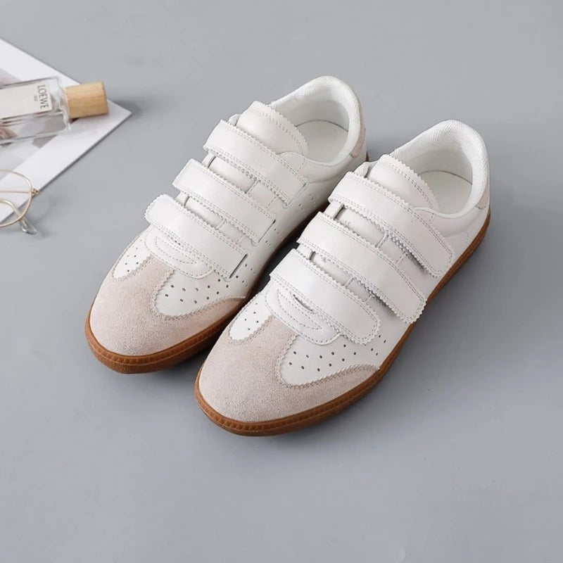 AIYUQI 2025 new women's sneakers shoes Non-slip flats Dexun women shoes Large-size Velcro casual shoes for students female shoes