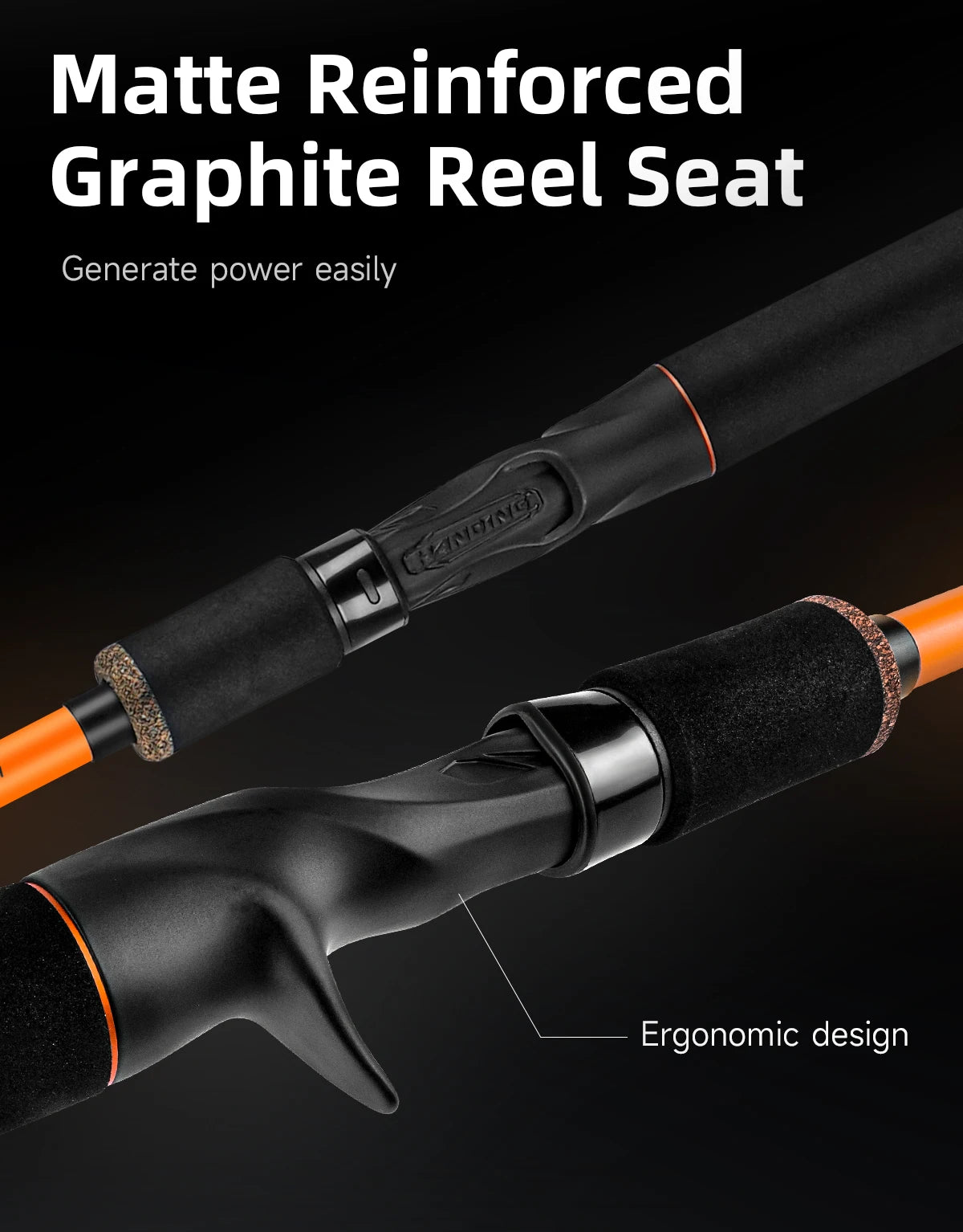 HANDING Magic Power Fishing Rod H/XH/XXH–Printed Lure Weight Lower Than Actual, Please Check Detailed Specs(No Buy If Concerned)