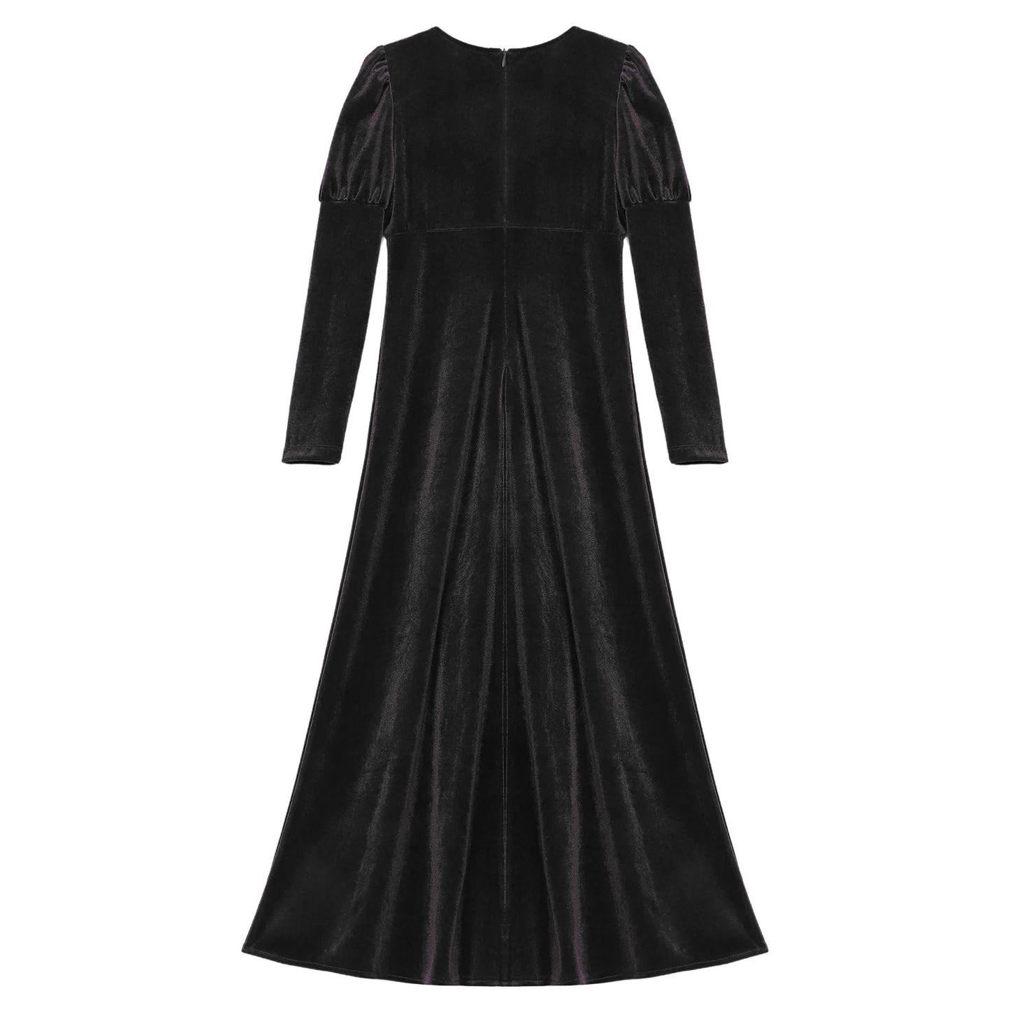 Children Girls Halloween Medieval Renaissance Vampire Cosplay Costume Ancient Roman Princess Dress Long Sleeve Retro Velvet Gown