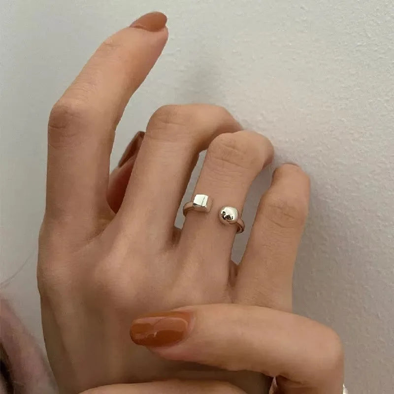 VENTFILLE 925 Sterling Silver Rings for Women Couple Blue Stone Star Jewelry  Party Birthday Gift Dropshipping Wholesale