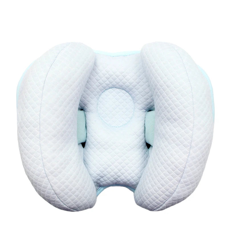 Baby Stroller Pillow Car Seat Head Fixed Neck Pillows Bend Shape Sleeping Protection Headrest Cushion Infant Anti-head Mat