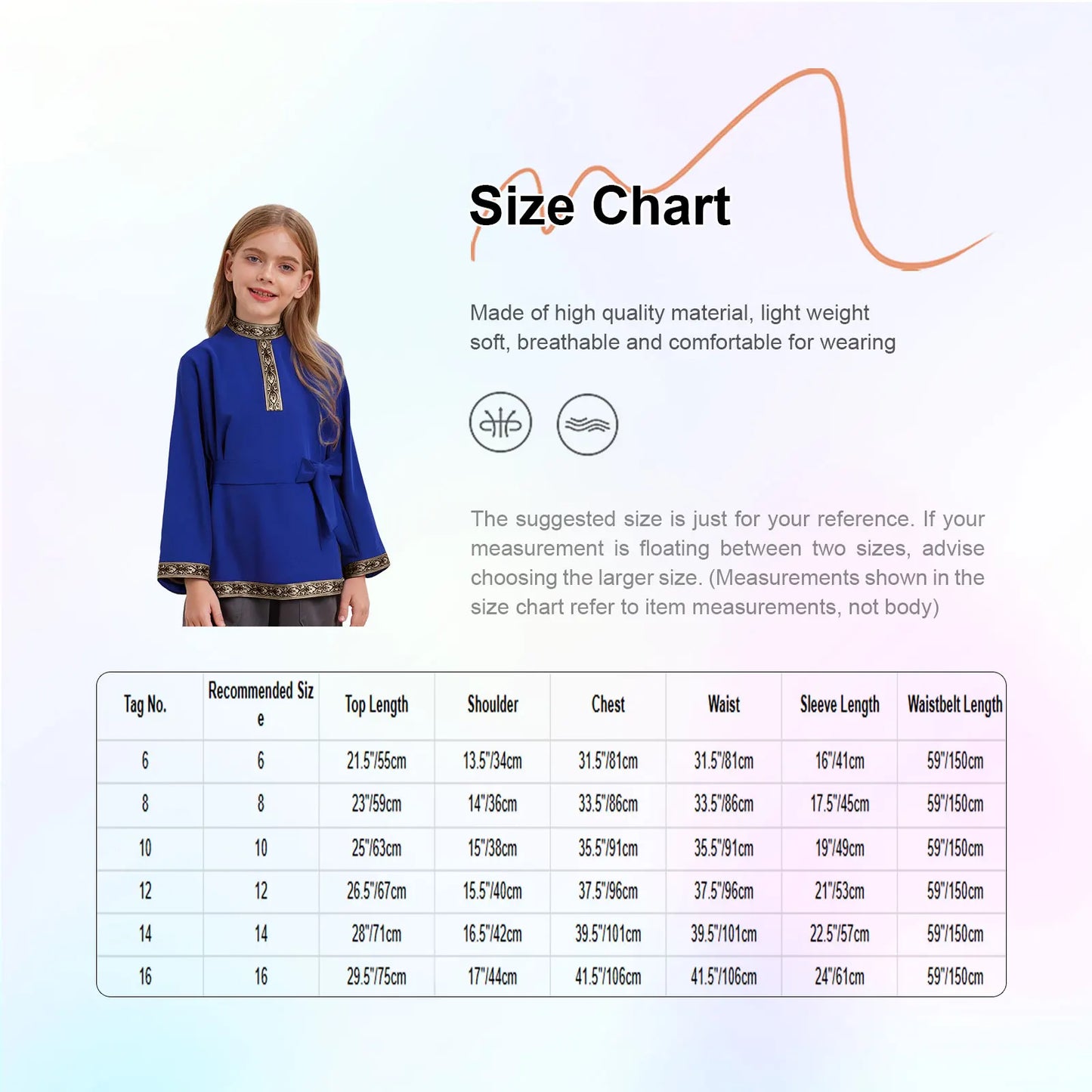 Teen Boys Girls Traditional Russian Folk Costume Halloween Medieval Renaissance Cosplay Fancy Vintage Pattern Shirts with Belt