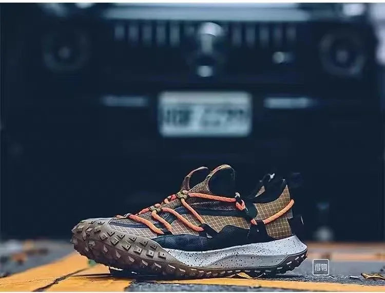 Waterproof Non-Slip Hiking Mountaineering Shoes Men's Women's Outdoor Rubber Sole Low Top EVA Breathable Trekking Shoes