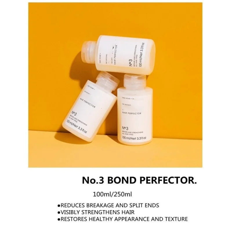 Hair Care Series Shine Hair Kit No.3,4, 5, 6,7 Hair Mask,Shampoo,Conditioner,Bonding Oil Sets To Clean, Hydrate & Control Frizz