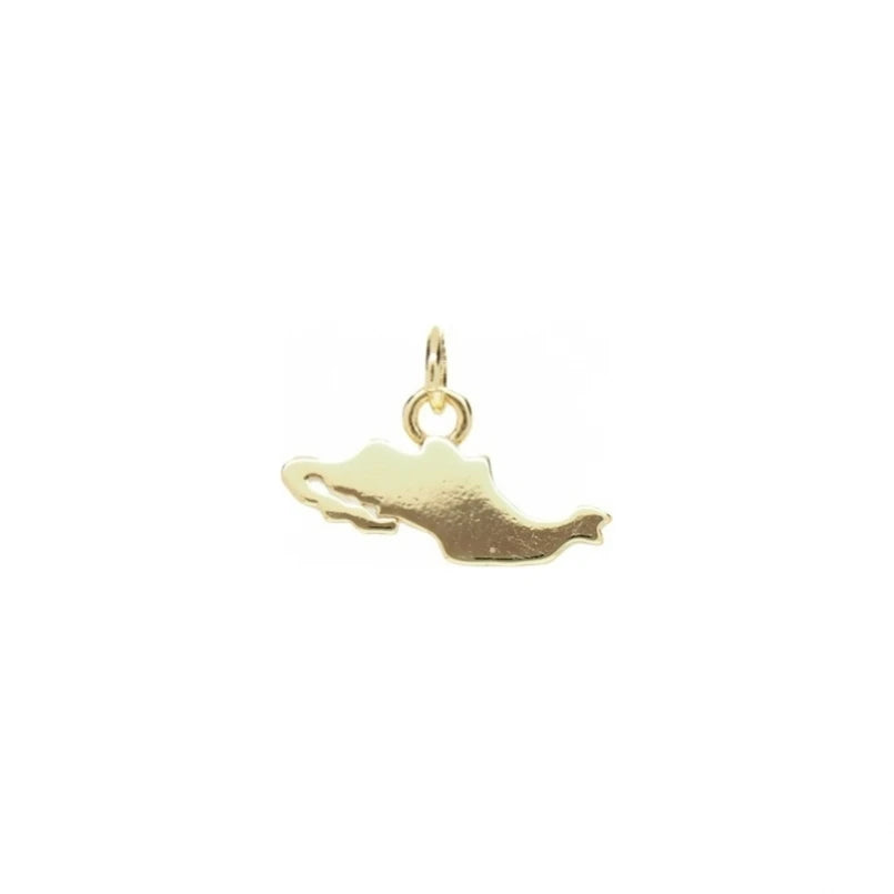 10Pcs Venezuela Charms Accessories Alphabet Letter Rectangle Pendant for Necklace Wholesale Metal Enamel Fashion Jewelry