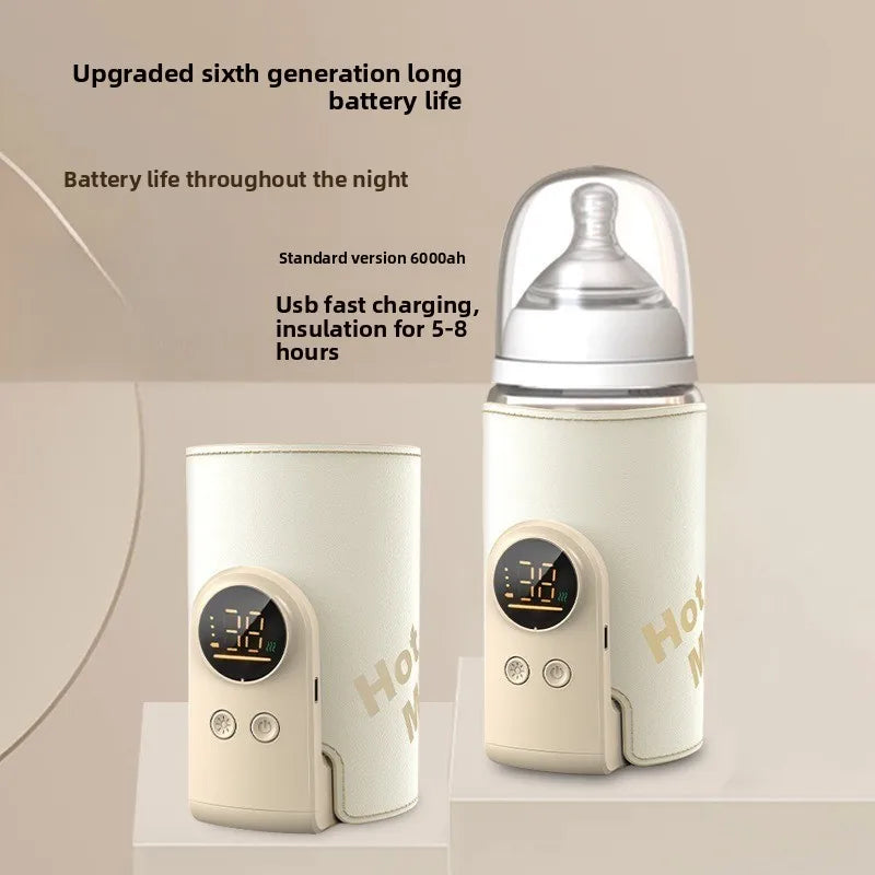 Baby Milk Warmer Baby Nursing Bottle Heater, Portable USB Bottle Warmer for Car, Outdoor Travel Accessories Outdoor Portable