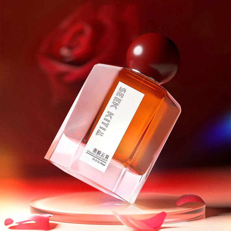 Women Long Lasting Perfume,Skin Scent,Rose Pepper Jasmine Magnolia Raspberry,White Amber Sandalwood Floral Musk,Daily Gift