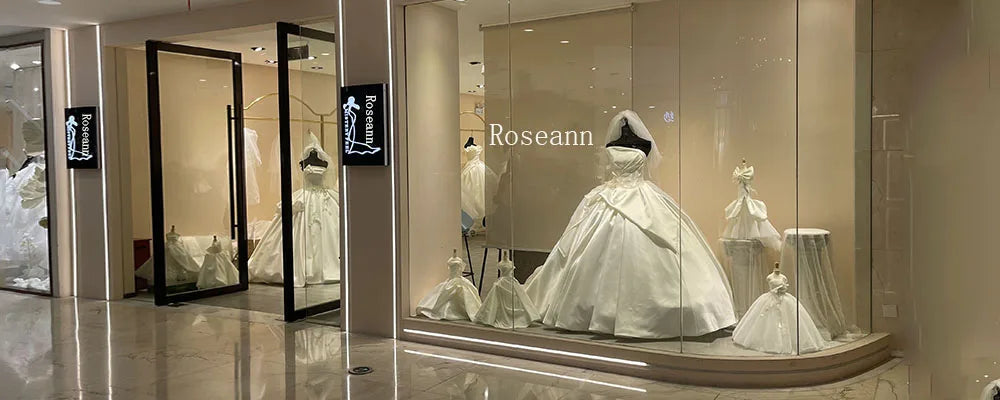 Customized Muslim Exquisite A-line Wedding Dresses Button Puff Sleeve High Collar Satin Bride Gown Floor Length robe de mariée