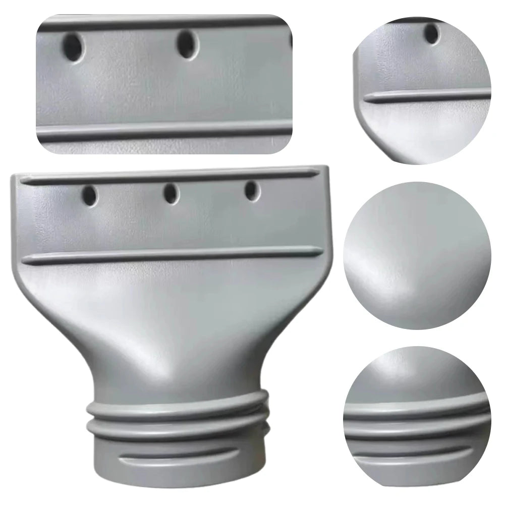 15CM Flat Mouth Joint Exhaust Hose Adapter Portable Mobile Air Conditioner Exhaust  Hose Window Duct Pipe Hose Connector Nozzles