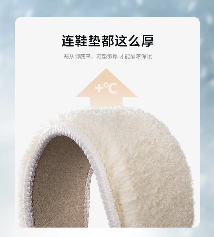 Men's Winter Boots 2025 New Waterproof Anti Slip Snow Boots For Men Thickened Fleece Outdoor Winter Sport Shoes Man For -40℃