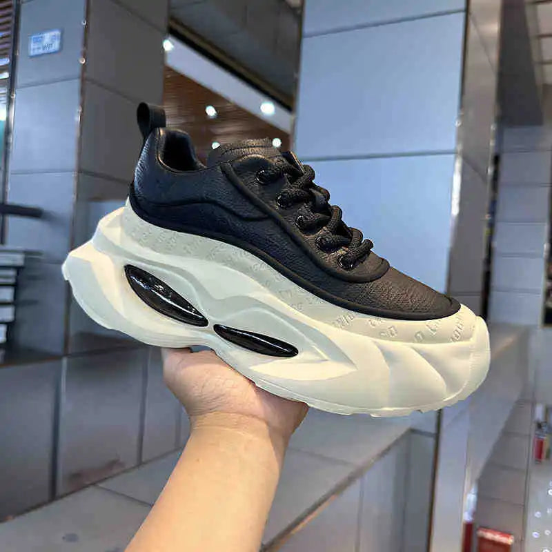 New High Quality Trendy Brand Casual Men Sneakers Fashion Comfortable Running Sport Shoes Outdoor Walking Platform Shoes for Men