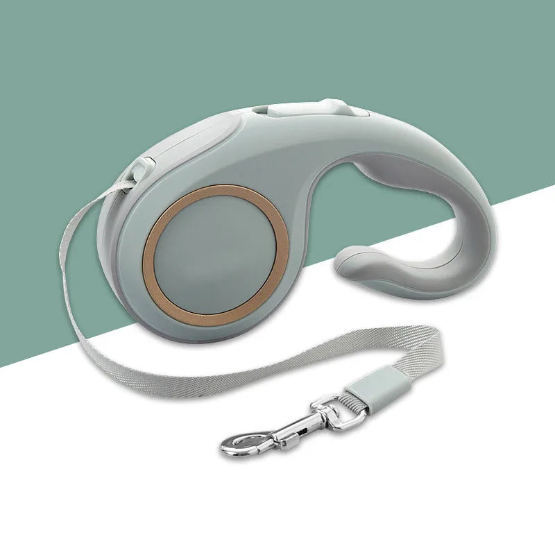 3/5m Nylon Dog Leash Automatic Retractable Durable Lead Automatic Retractable Traction Flexible Small Medium Dogs Pet Products