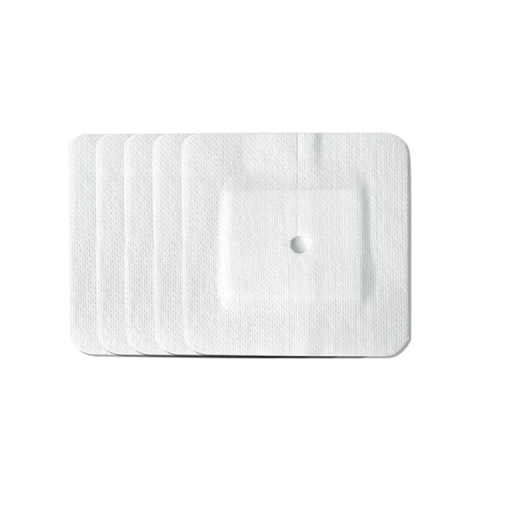 5-100Pcs Drainage Tube Sterile Applicator Catheter Fixation Patch for Drainage/Biliary/Renal Biopsy Catheters Adhesive Patch