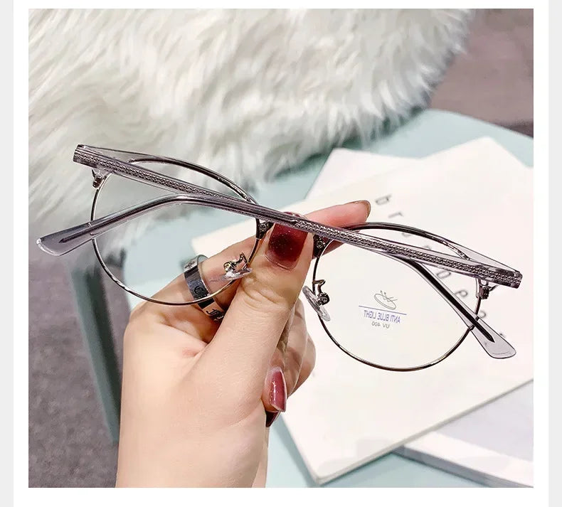 Progressive Multifocal Glasses Near and Far Reading Glasses Intelligent Progressive Multifocal Lenses Cat Eye Glasses Women