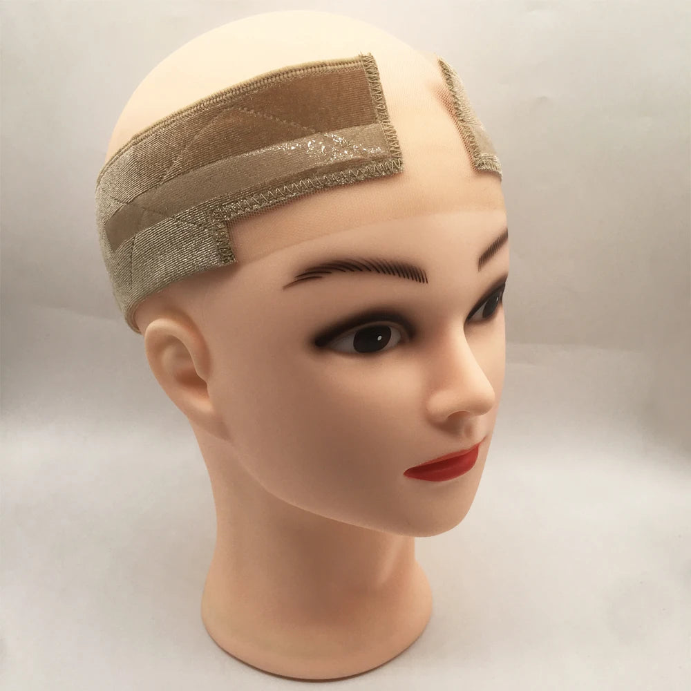 Non-slip Soft Velvet Women Wig Grips Headband Women Velvet Wig Accessories Grip Scarf Headband Adjustable with Silicone