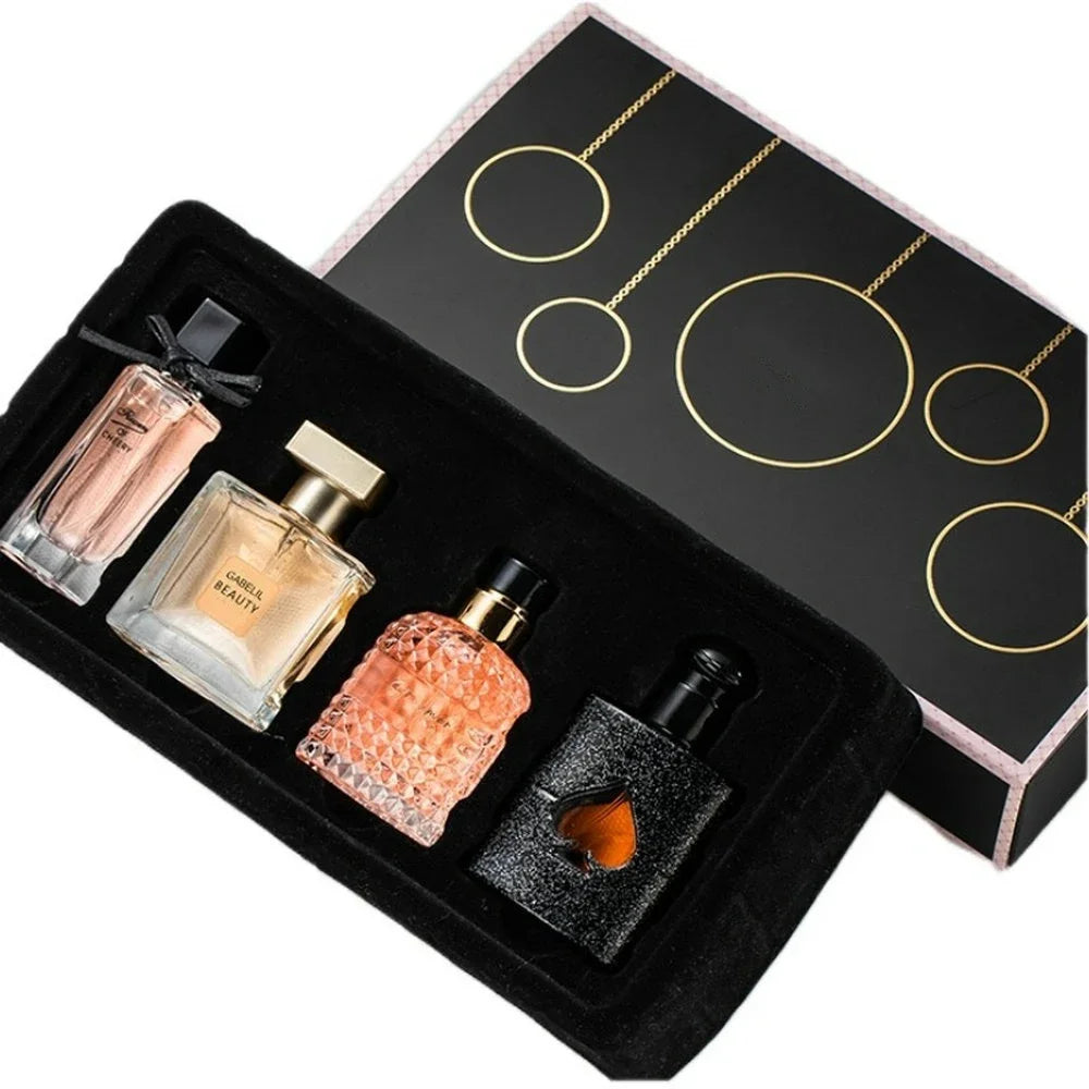 Original Women Perfume Sets 100ml Gift Box 4pce Set Fresh Lasting Fragrance Eau De Parfum Plant Floral Scent Fresh духи женские