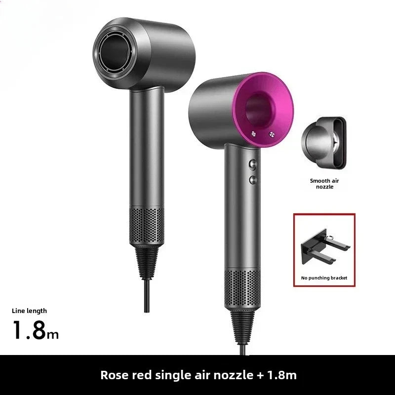 For EU Professional Leafless Hair Dryer, High-Speed Negative Ion 110,000 Rpm, Professional Hair Care, 62M/S Wind, 1600W, Quick