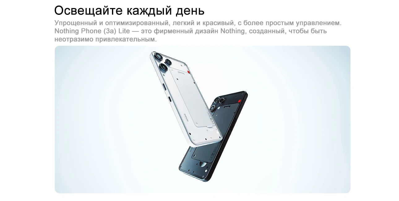 In Stock Nothing Phone (3a) lite Global Version MediaTek Dimensity 7300 Pro5G 6.77 AMOLED 120Hz 5000mAh  50MP Camare