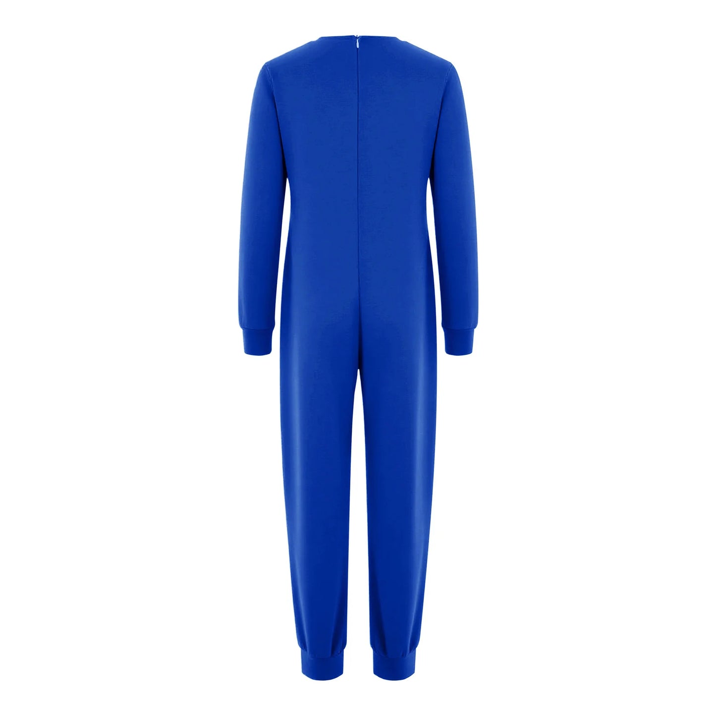 Children Special Needs Adaptive Clothing Solid Color Long Sleeve Zipper Back Jumpsuit Cotton Rompers Workout Sports Bodysuit