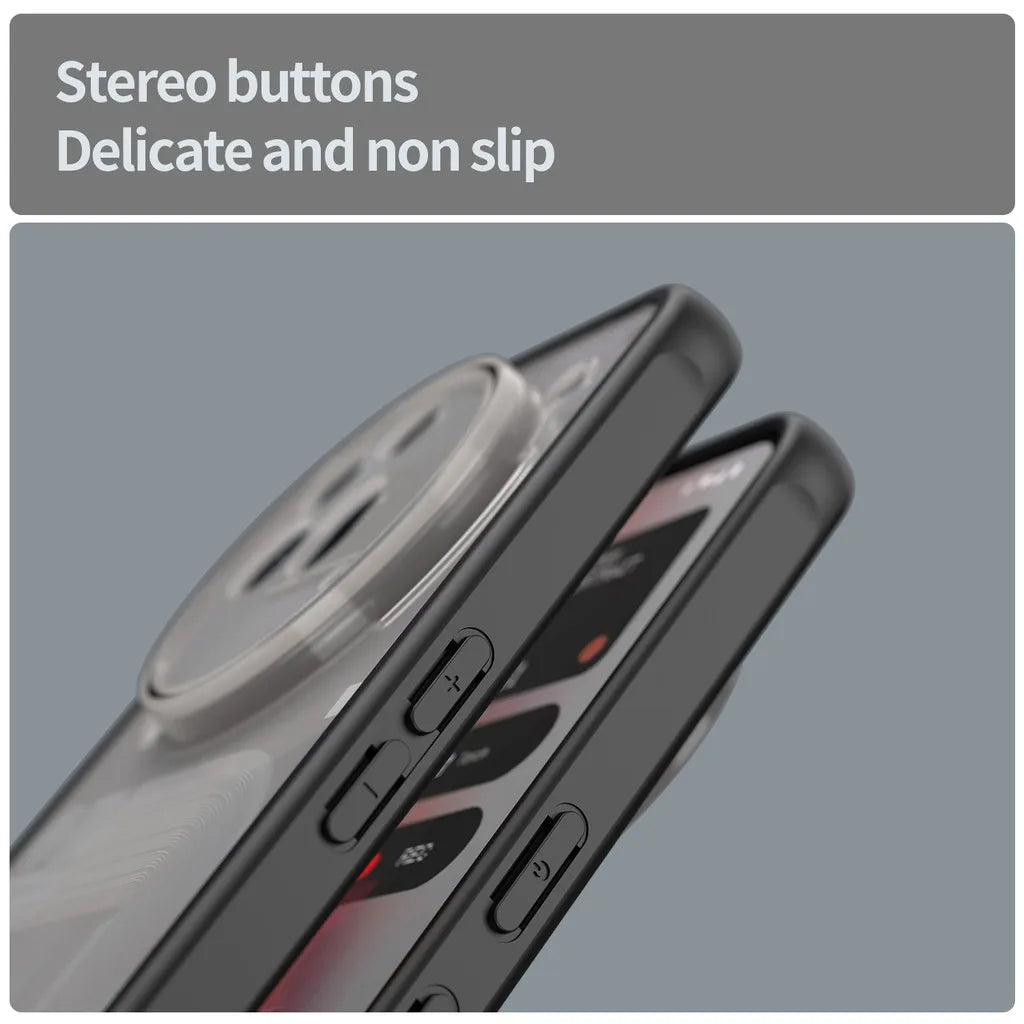 Armor Shockproof Soft Bumpers Hard Case For Nothing Phone 3a Pro Matte Mobile Phone Casing