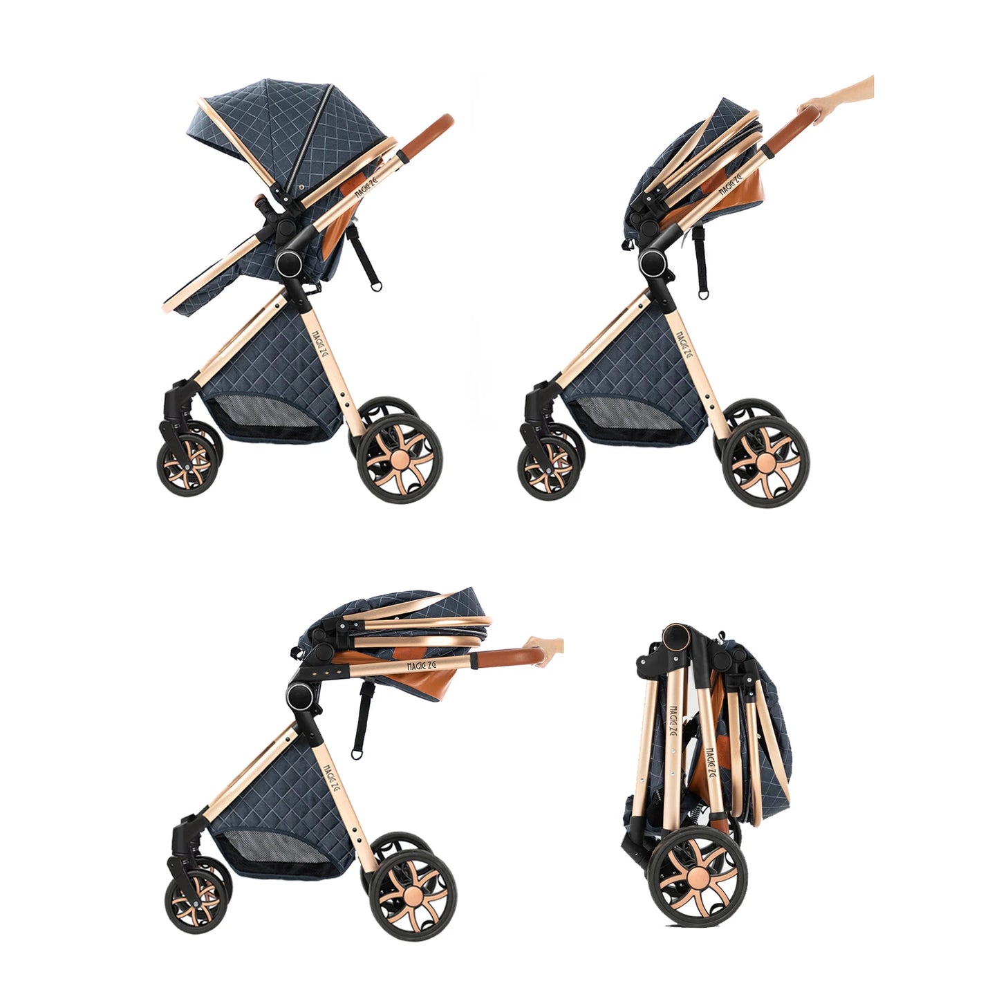 Baby Cars Stroller 3 in 1 Baby Stroller Baby Carriage lightweight baby strollers for baby travel system Baby car seat newborns