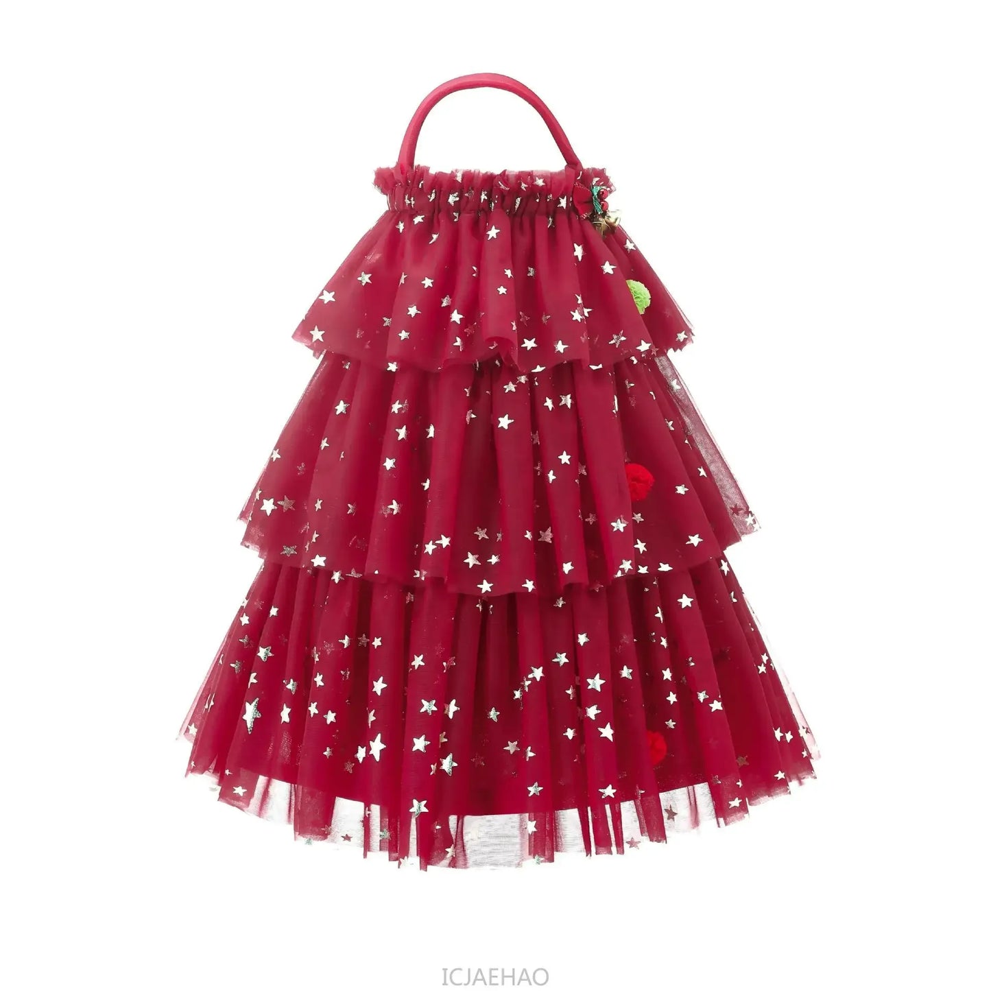 Party Dress New Children Christmas Girls Strapless Princess DressesKids Tulle Cake Gown Clothes Costume Kids Halloween Costume
