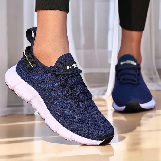 Women Running Shoes Summer Tenis Breathable Mesh Sport Shoes Men Classic Casual Sneakers Comfort Walking Non-slip Outdoor Male