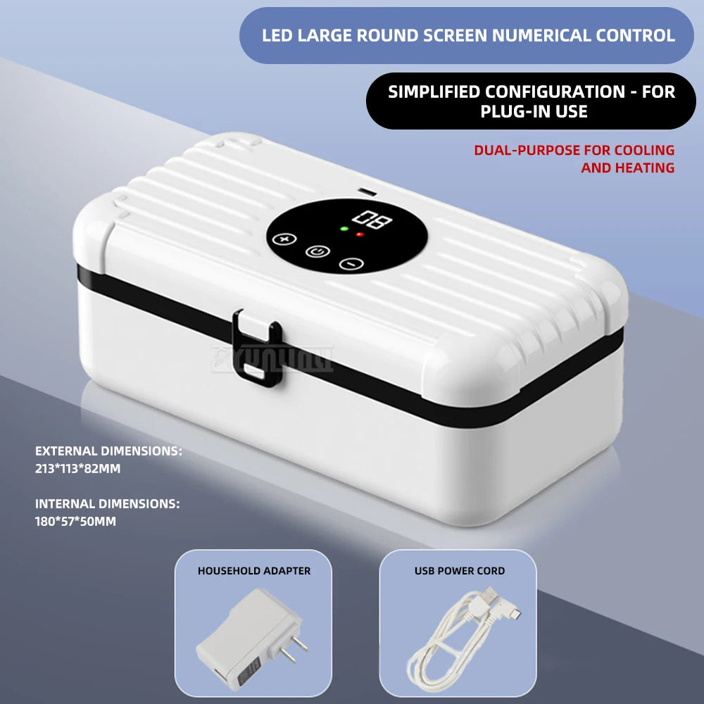 Cold and Hot Dual-use Plug Type Refrigeration Box Mini Refrigerator Portable Constant Temperature Box Heladeras