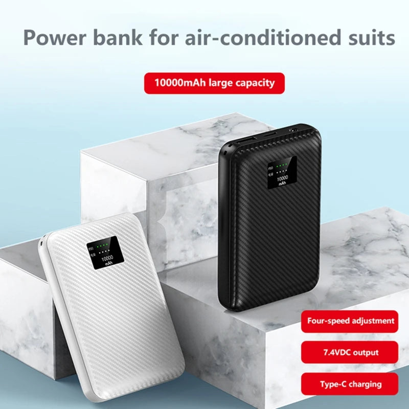 Lenovo Power Bank 40000mAh Portable Heating Mobile Power Supply for Heating Vest Jacket Gloves Electric Heating Equipment DC