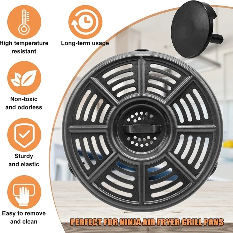 10PCS Air Fryer Rubber Feet Replacement Silicone Pieces Anti-scratch Protective Cover for Air Fryer Grill Pan Plate Dropshipping