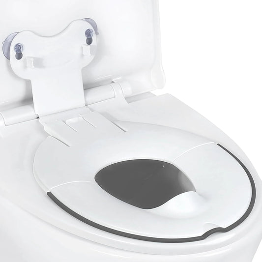 Foldable Toddler Toilet Seat, Portable Toilet Training Seats with Urine Barrier, Universal Family Toilet Seat with Suction Cup