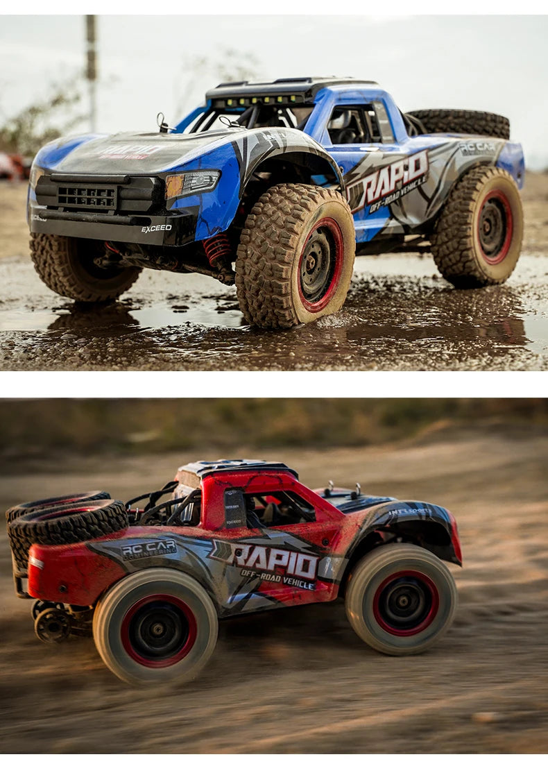 1/14 Q130 RC Car Desert  4WD Off-road Truck 2.4G High Speed Car Racing Drift Remote ControlVehicle Toys For Boys Children