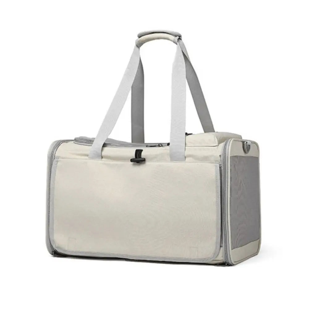 New Oxford Cat Carrier Handbag Breathable Large Capacity Cat Transport Bag Waterproof Foldable Pet Carrying Bag Outdoor