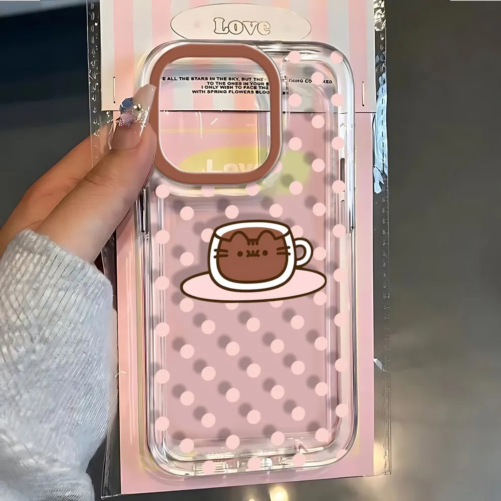 P-Pusheens Cat Phone Case for Xiaomi Mi 15T 15 14 13 12 11 10 10T 14T Poco M7 X6 F7 F5 F4 X7 X4 NFC Lite GT Pro Ultra 4G 5G