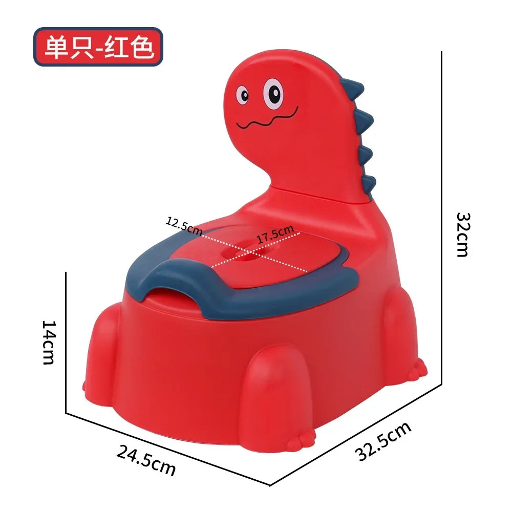 Baby Toilet Seat Cartoon Dinosaur Type Thickening Plastic Child Special Potty Urinals Infant Boys and Girls Toilet Supplies