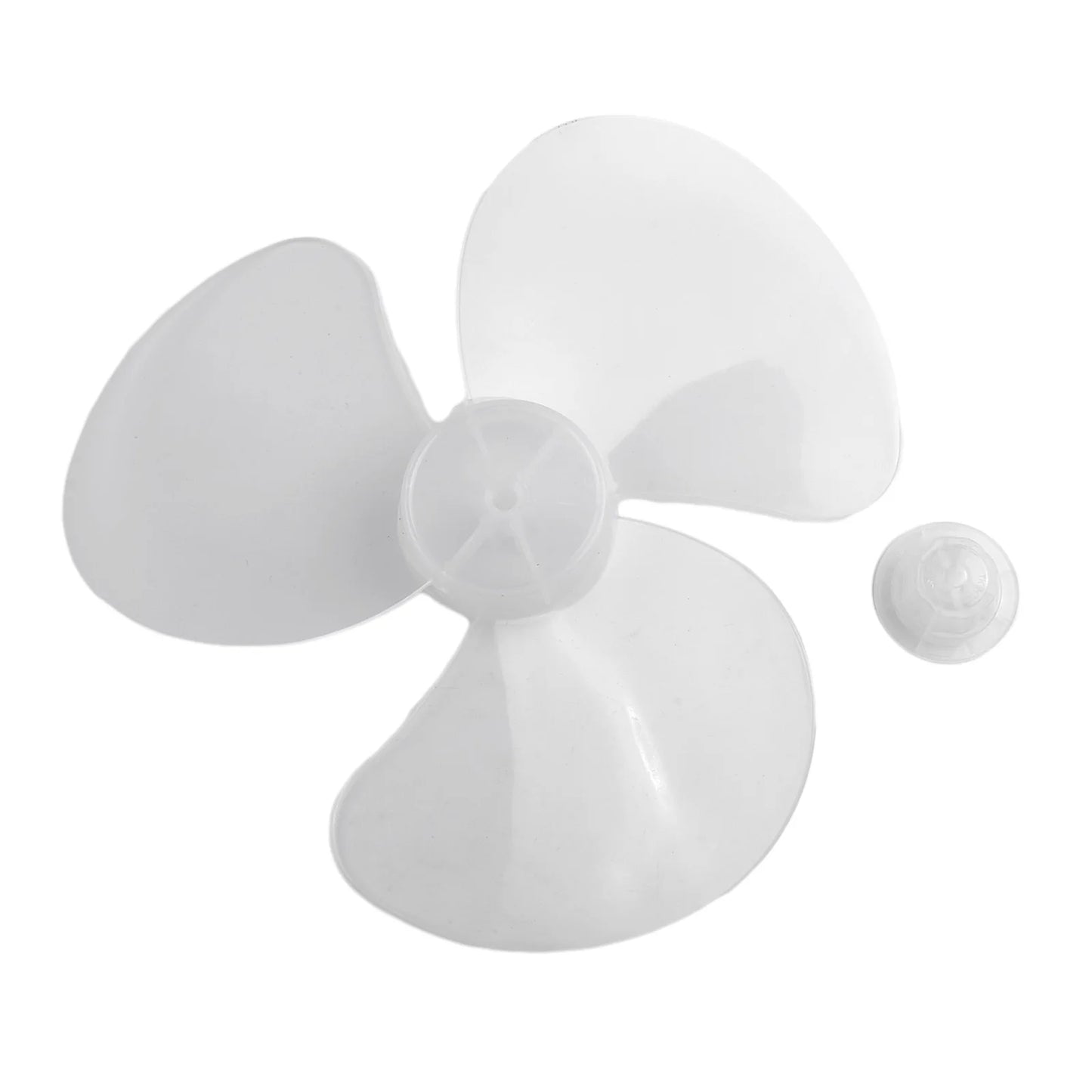 High Quality Fan Blade 3 Leaves Radius 14cm Standing Pedestal Floor Wall Table Fanner Transparent Black Transparent White