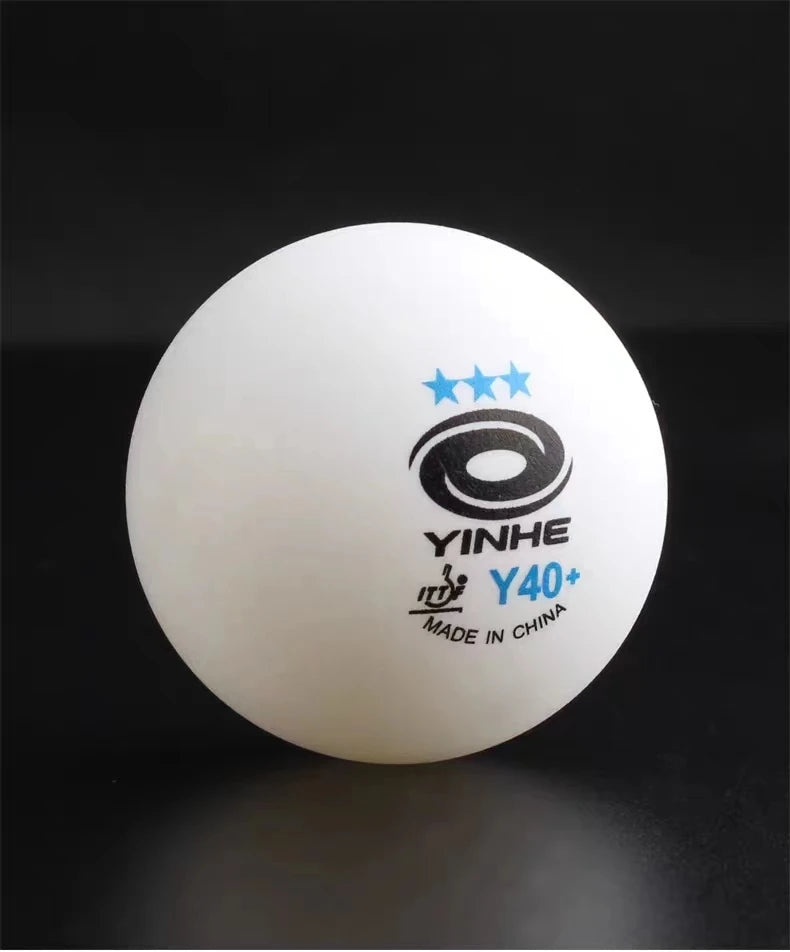 ITTF approved YINHE   Y40+ 3 Star ABS Seamed  PP Ball Table Tennis ball / ping pong ball 1 box 6pcs