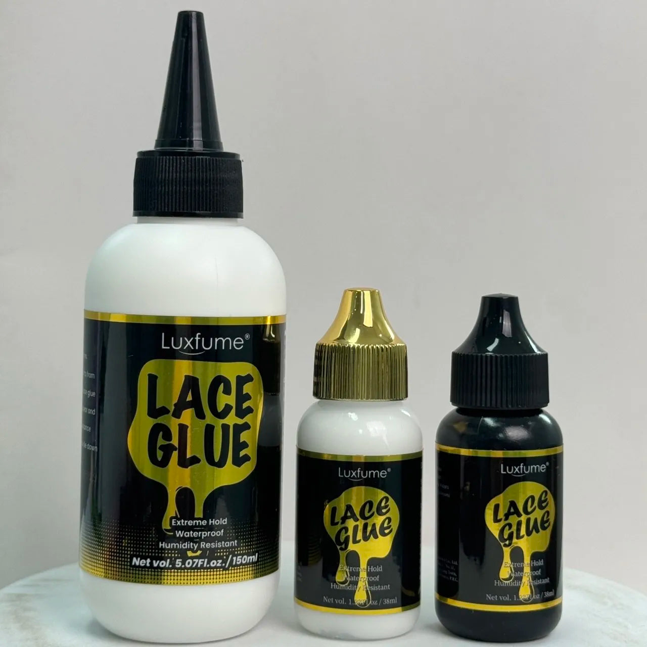 150ml/38 Ultra Hold Front Lace Wig Glue Waterproof Strong Bond Hair Adhesive for Lace Wig Hair System