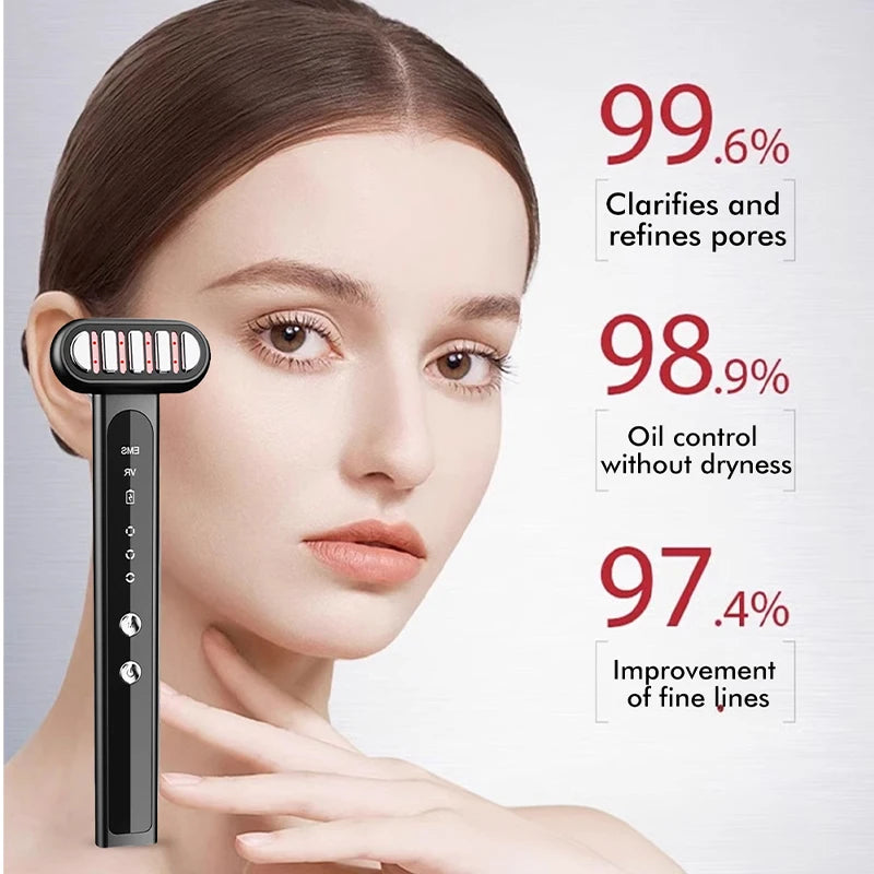 Beauty Eye Massager Device Red Light Facial Wand Eye Neck Massager Skin Tightening Anti Wrinkle SkinCare Beauty Anti Dark Circle