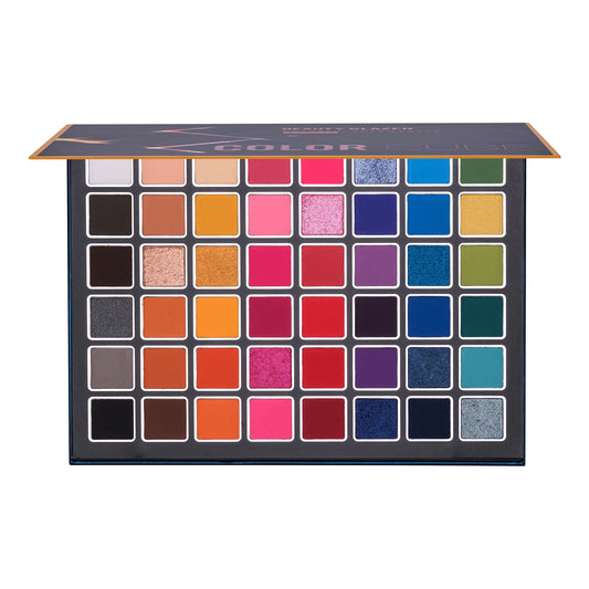 Eye Shadow Plate for Stage Makeup, European and American, Excited, 48 Colors