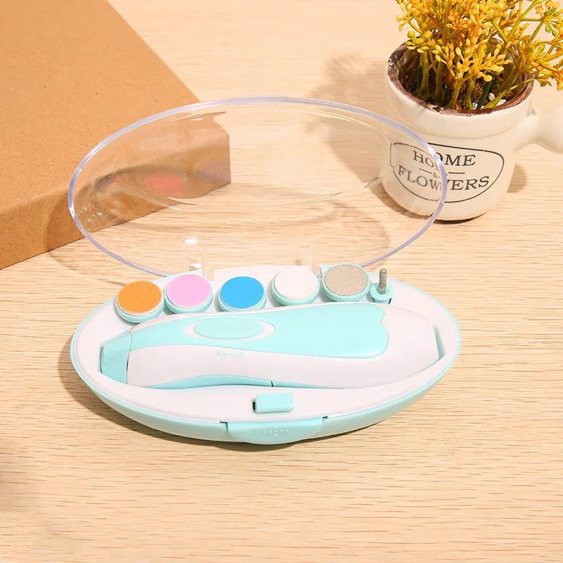 Baby Care Kit Kids Hair Nail Healthcare Thermometer Grooming Brush Kit Clipper Scissors Nail clipper Newborn Care Cleaning Set
