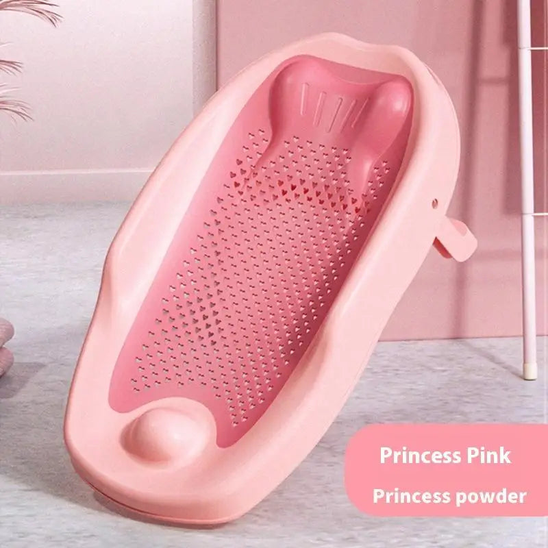 1Pcs Universal Newborn Net Pocket Anti Slip Artifact Baby Shower Net Bath Bed Anti Slip Pad Foldable Bathtub Holder