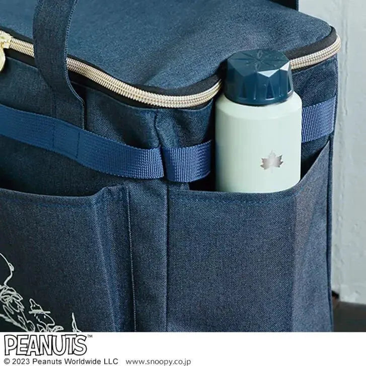 Snoopy Large Capacity Insulated Cooler Lunch Tote Bag Multi Pocket For Outdoor Picnic Camping Work School Food Storage