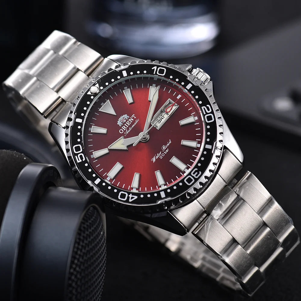 Top AAA Top Quality AAA Orient Original Brand Watches For Mens Orient Automatic Mechanical Wristwatch Luxury AAA Male Clockss