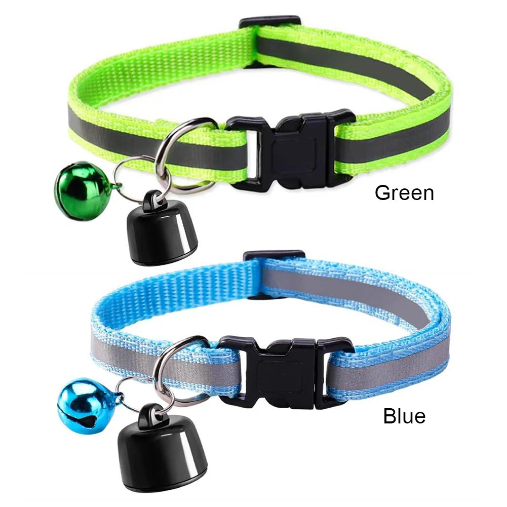 Lightweight Cat Collar with Reflective Pattern Waterproof GPS Tracker GPS Tracker Device for iOS & Android