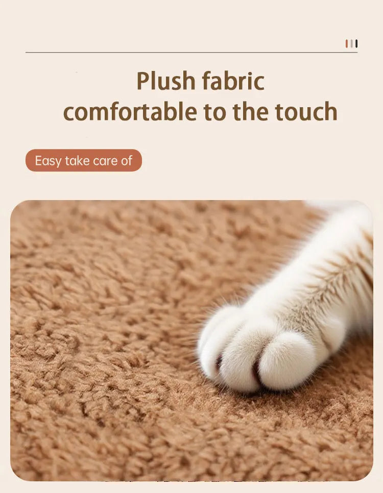 Agave Non-Shedding Cat Tree Vertical Scratching Post with Toy Self-Amusement Cat Toy Scratching Board for Cats