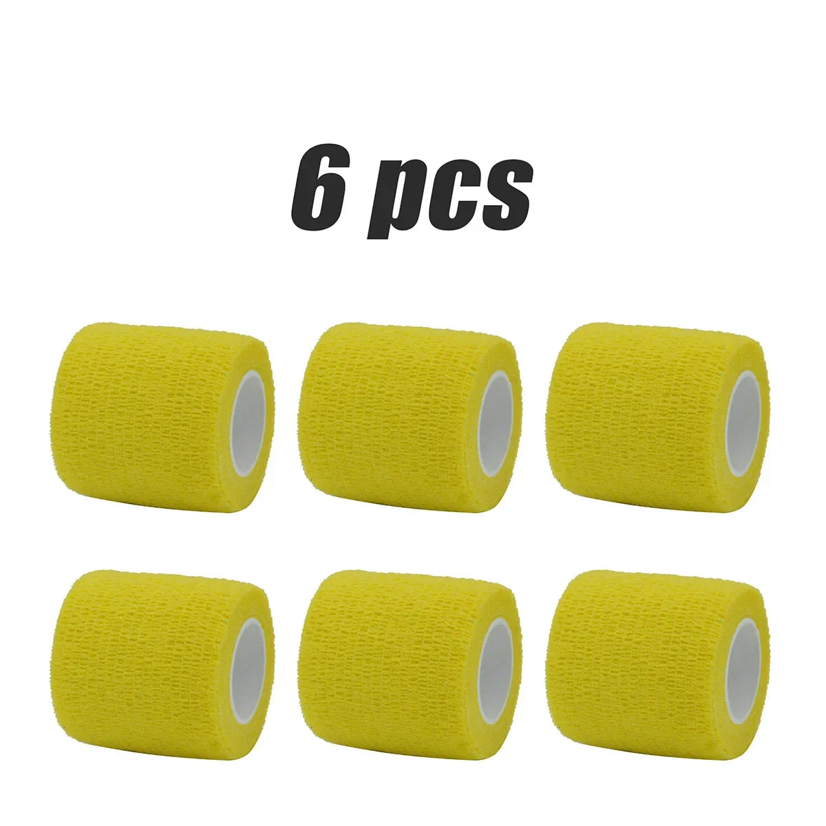 6/12/24pcs Self Adhesive Bandage Wrap, Cohesive Bandage Wrap for Sport & Athletic, Breathable Vet Wrap for Wounds