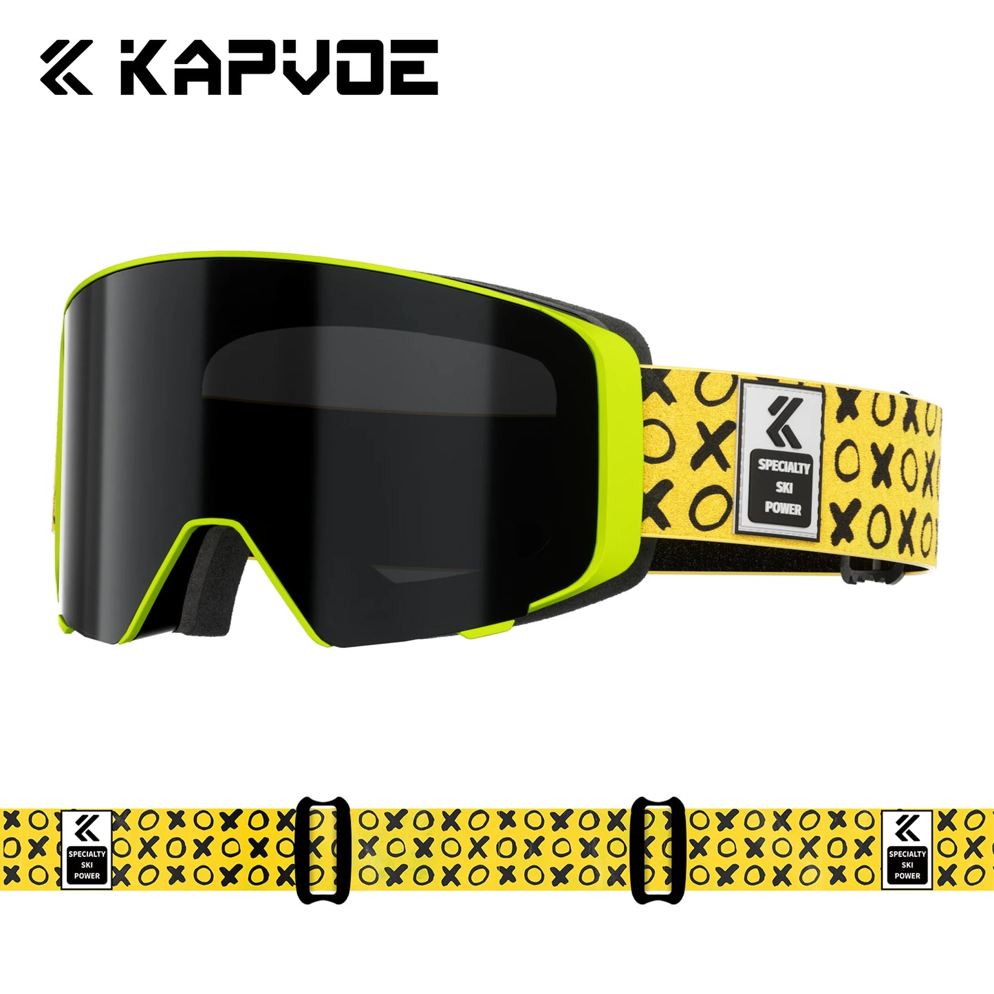 Kapvoe 2026 Skiing Eyewear Flip Ski Goggles Photochromic Snow Goggles Men Snowboard Mask Protection Glasses Snowmobile Winter