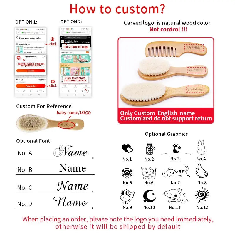 BOOMSLIFE Boar Bristle Hair Brush Square Paddle Scalp Massage Hairbrush USA Oak Wood Comb for Hair Women Barber Beauty Hair Care