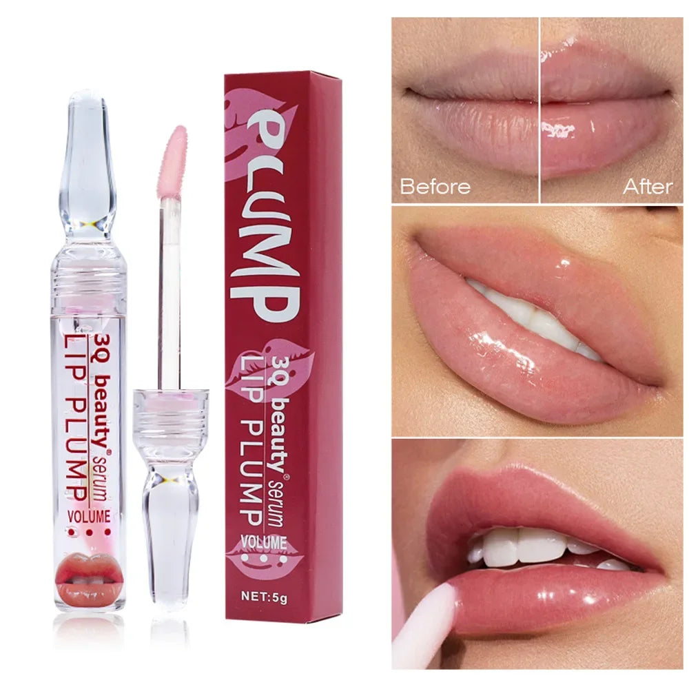 Instant Volumising Lip Plumper Oil Extreme Enhancer Lip Gloss Serum Increase Elasticity Moisturize Nourish Lip Care Cosmetics